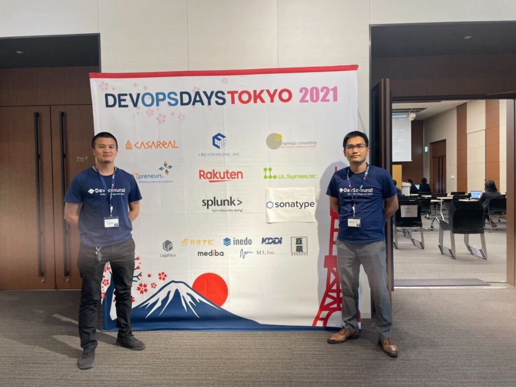 DevSamuraiはDevOps Days Tokyo2021に出展しました。