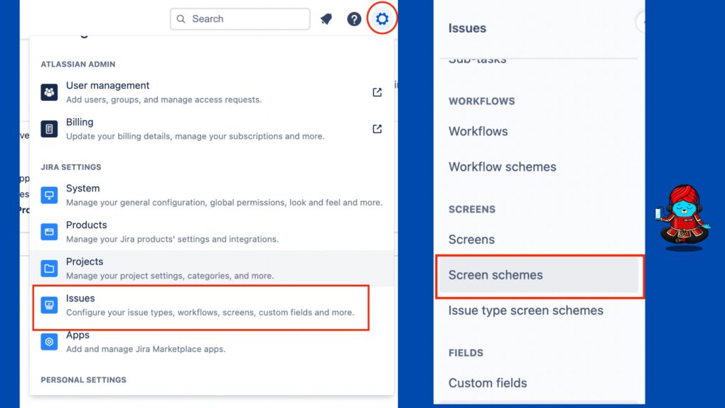 How to create a Jira Screen Scheme?