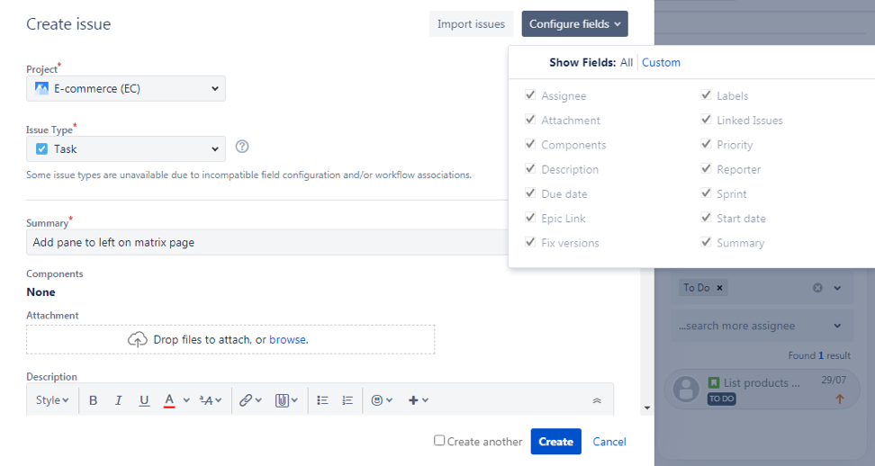 Plan, work, track, and report using TeamBoard in Jira