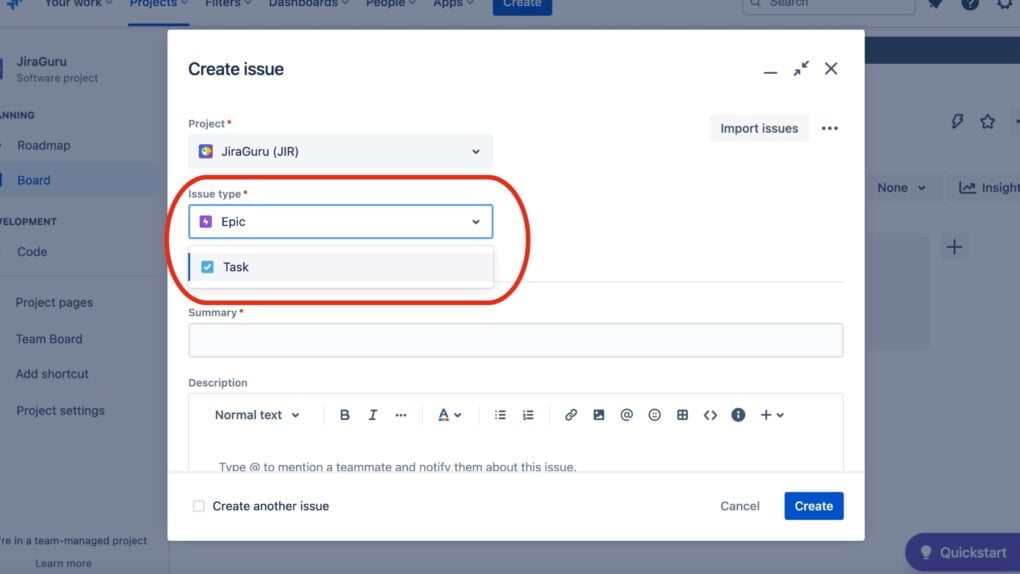 Start an Agile Board project on Jira | Jira Guru | 5 Minutes Learning with DevSamurai