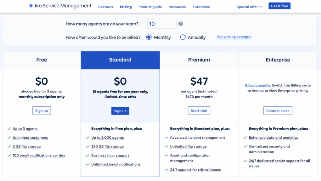 Jira Work Management Price