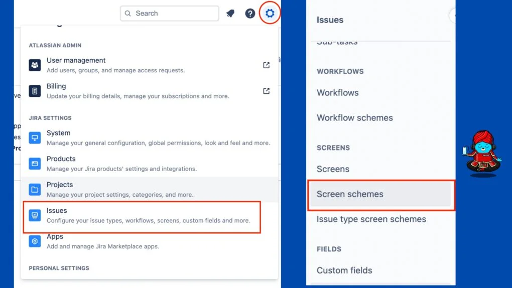 How to create a Jira Screen Scheme?