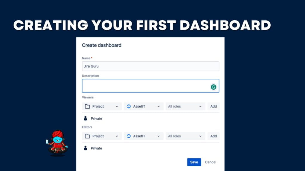 Creating Your First Dashboard