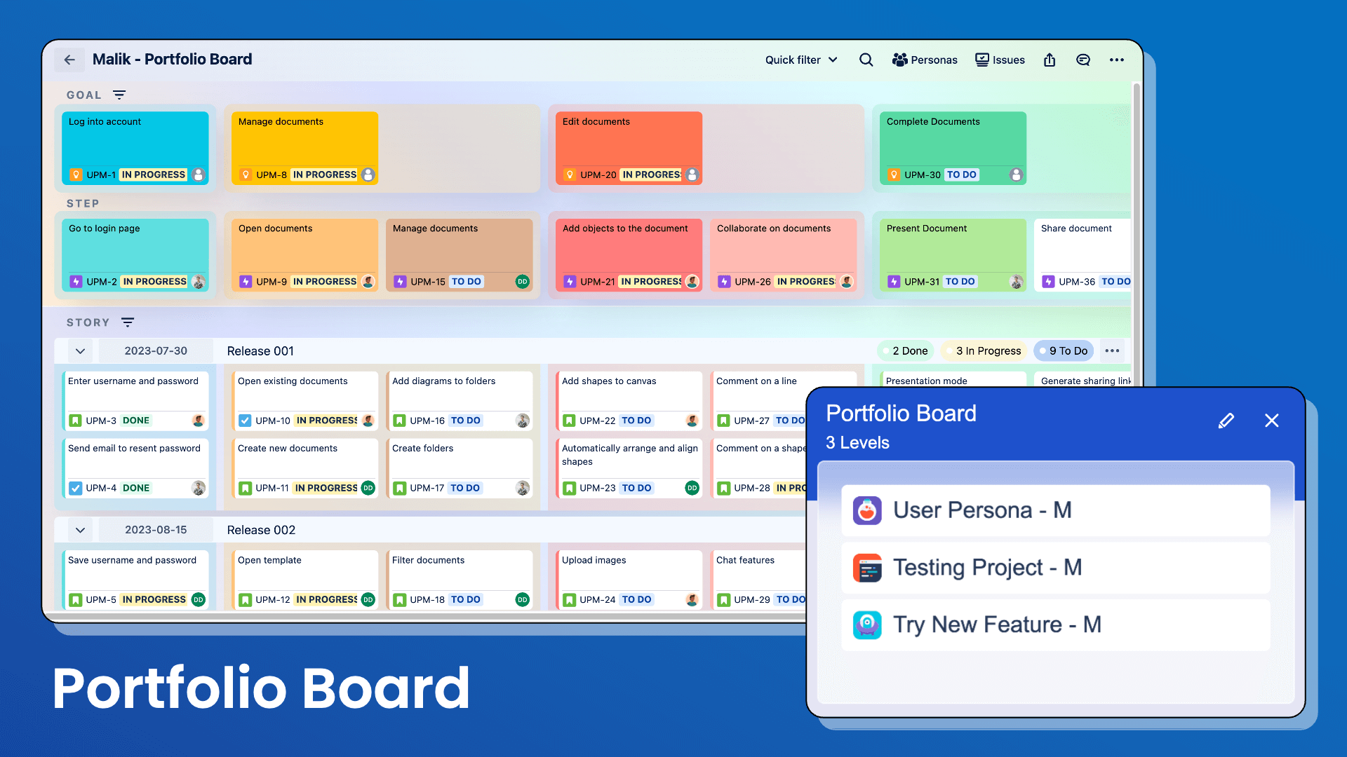 Portfolio Board for Jira