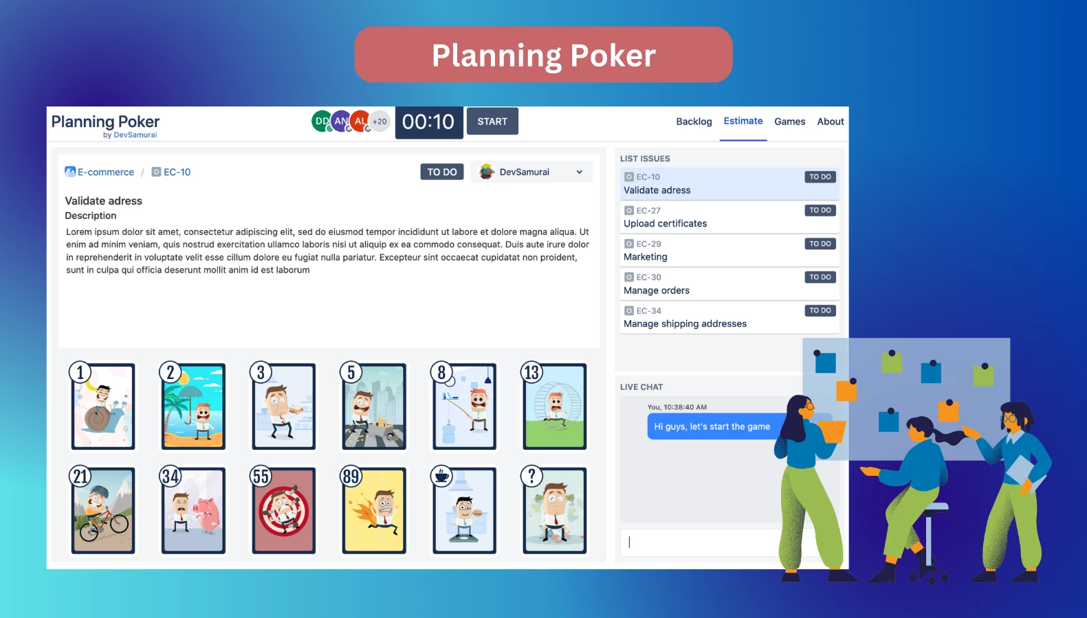 agile planning poker for jira