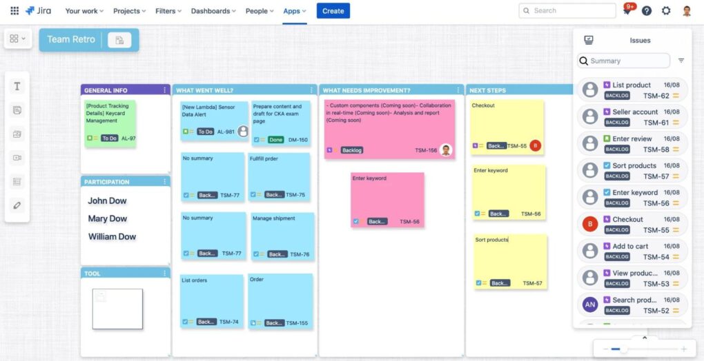 Jira Issues visualization