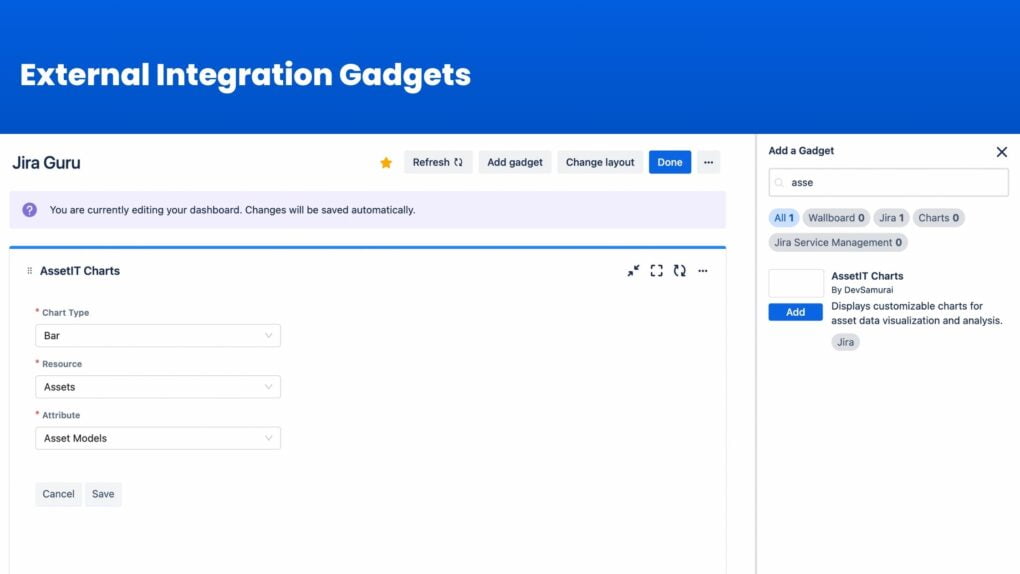 External Integration Gadgets