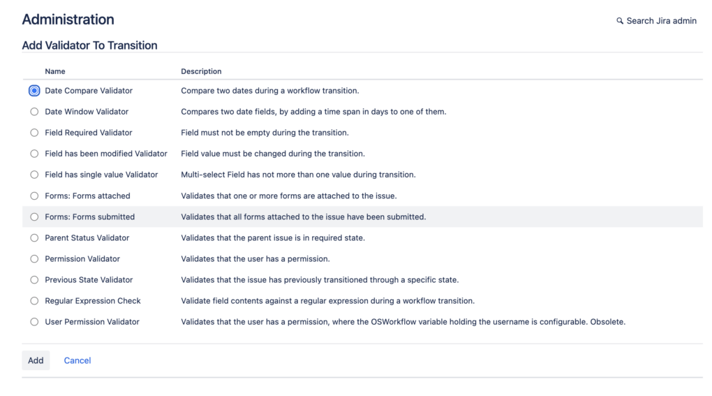 Validators