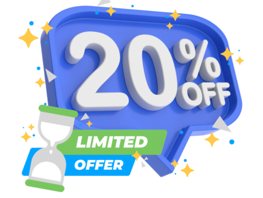 20% off