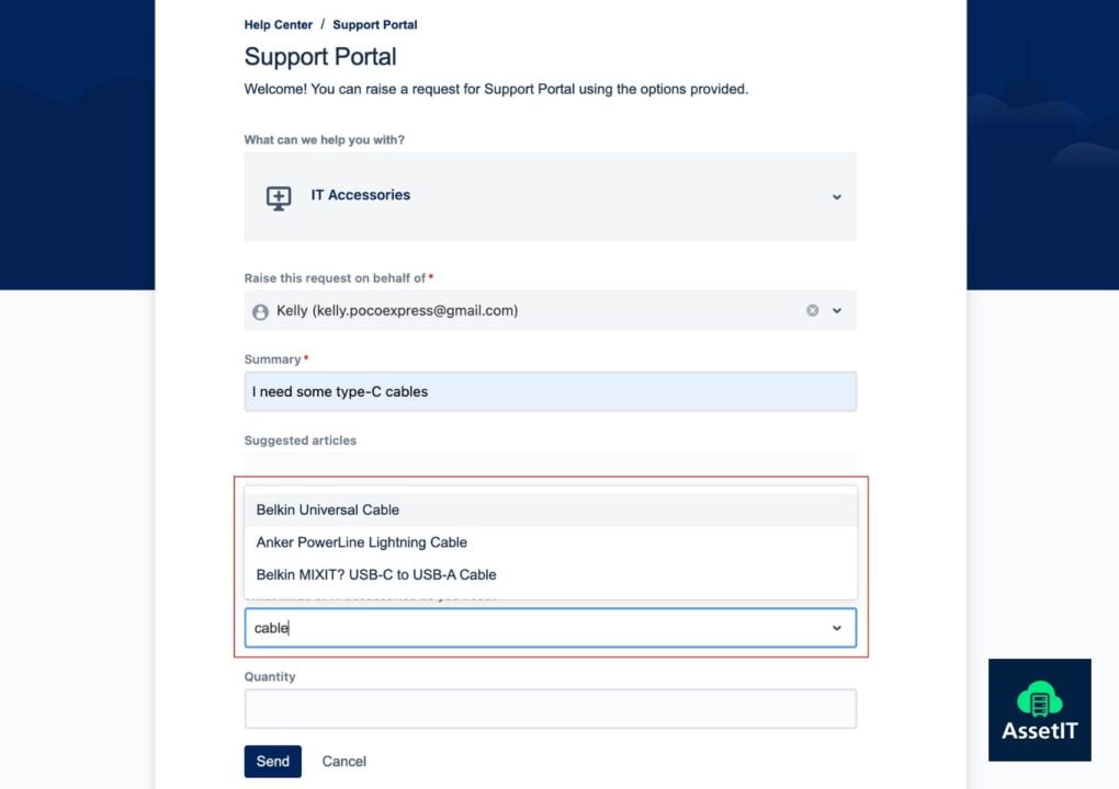 AssetIT integrates with JSM for ITSM