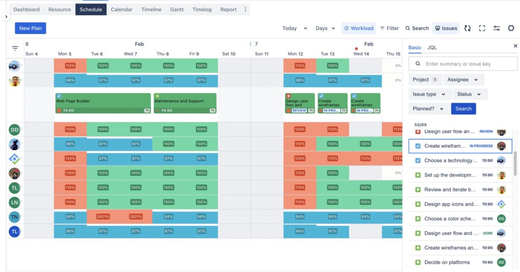 Team Workload and Capacity