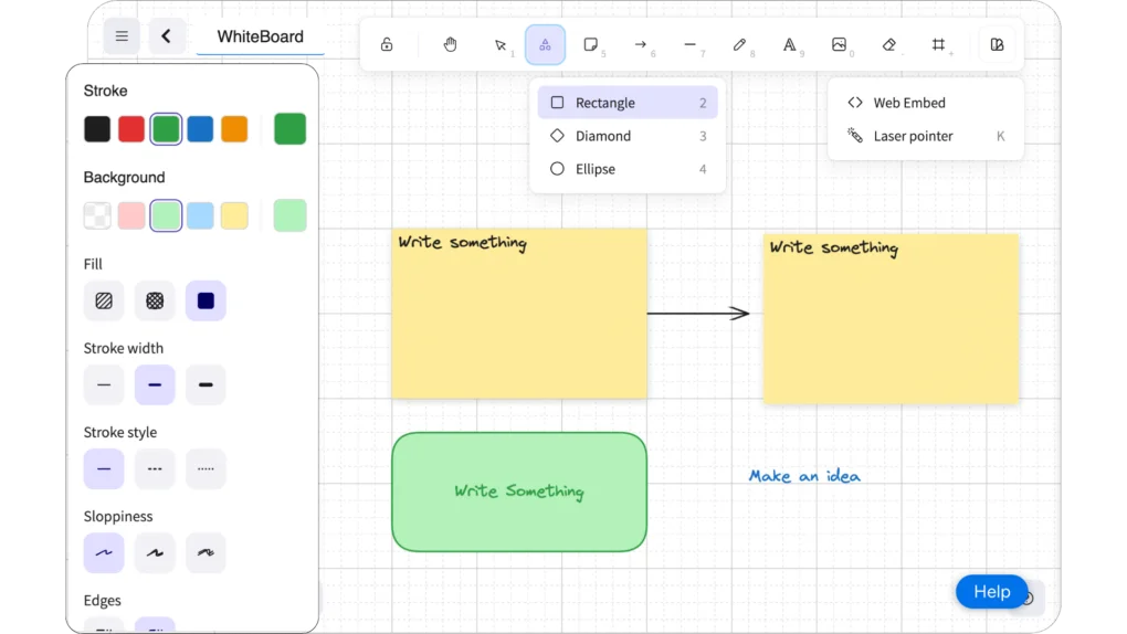 Whiteboards for monday.com
