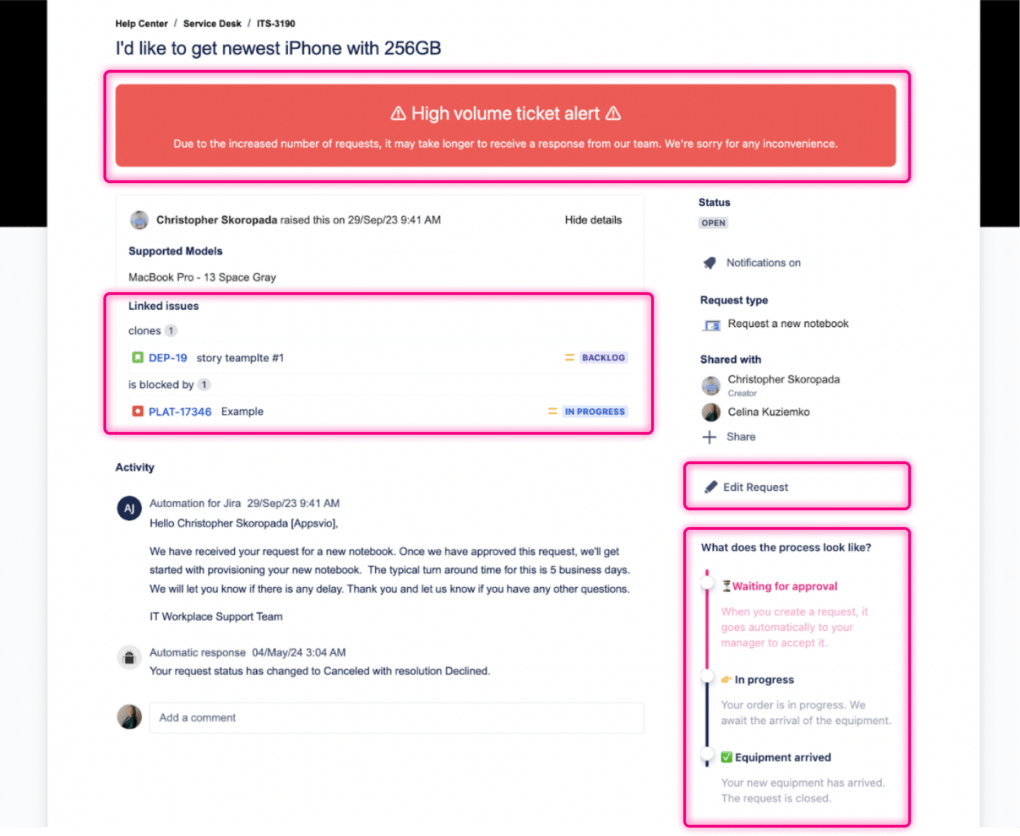 customer portal