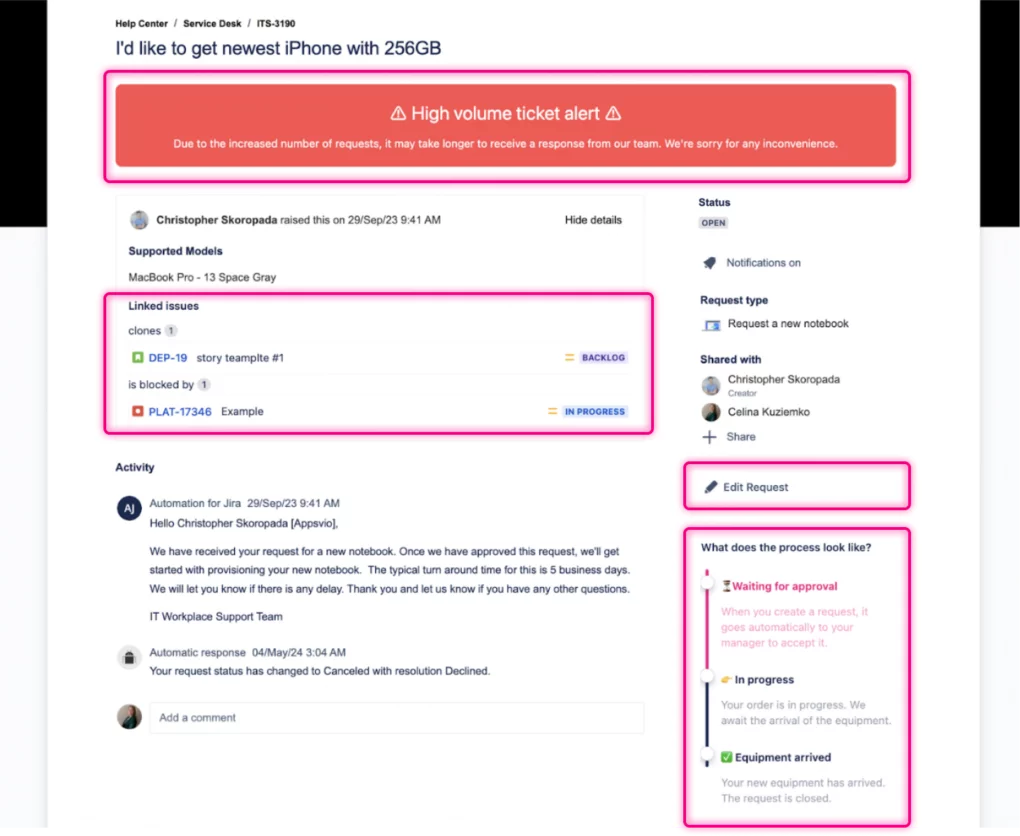 customer portal