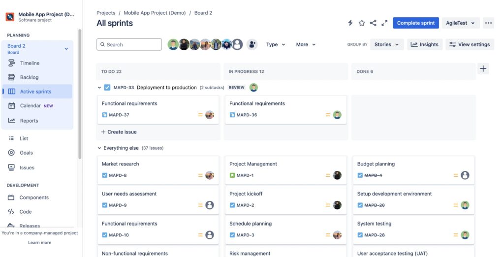 Board in Jira
