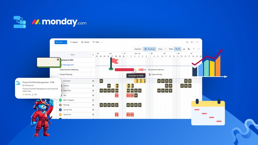 Project Portfolio Management in monday.com