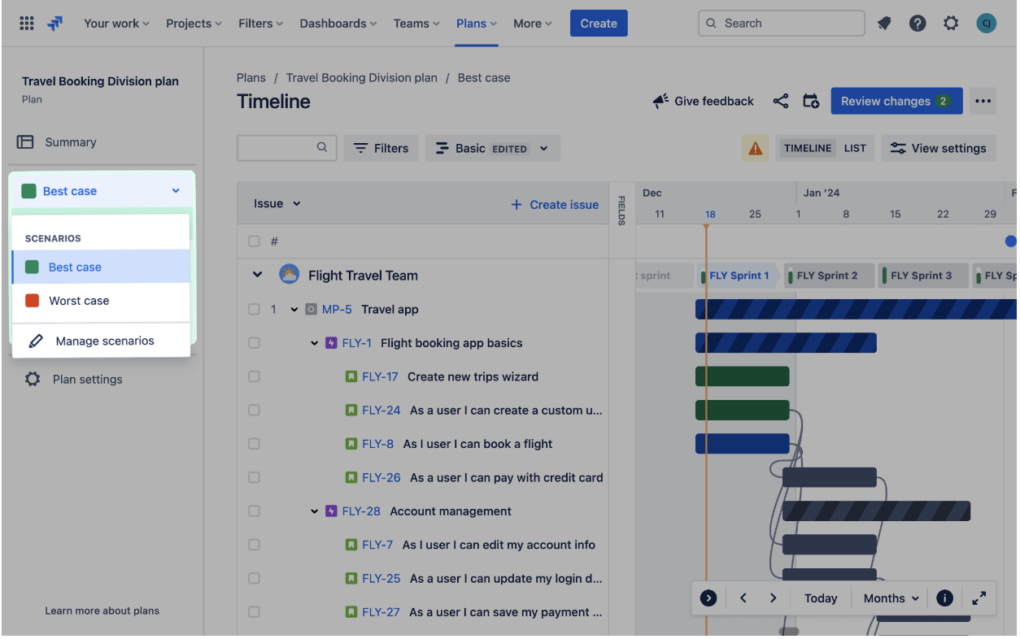 Plans in Jira Premium | DevSamurai