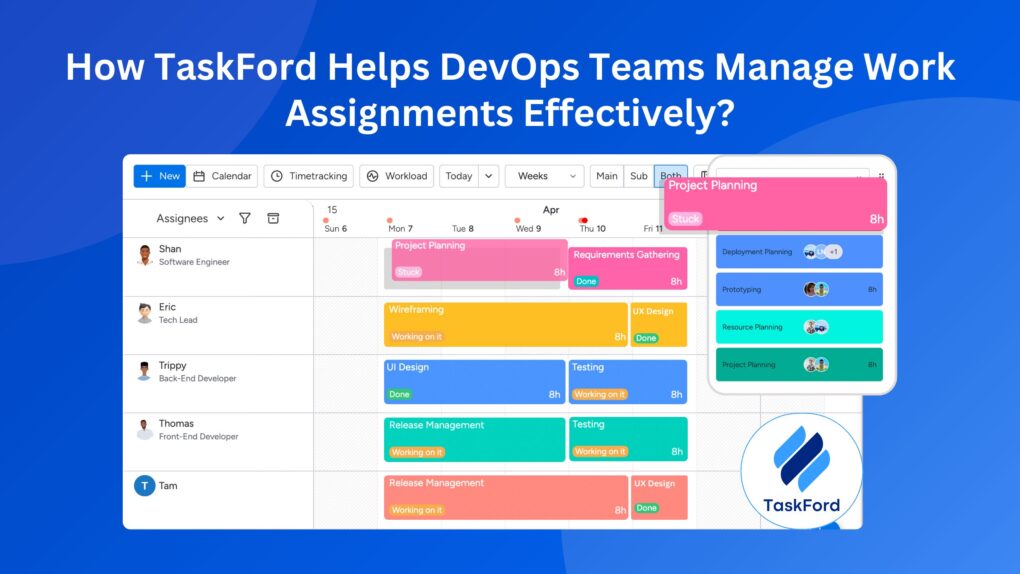 How TaskFord Helps DevOps Teams Manage Work Assignments Effectively