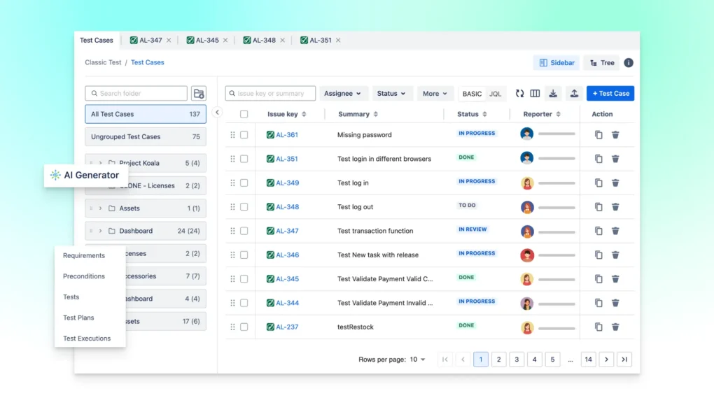 AgileTest - Test Management for Jira