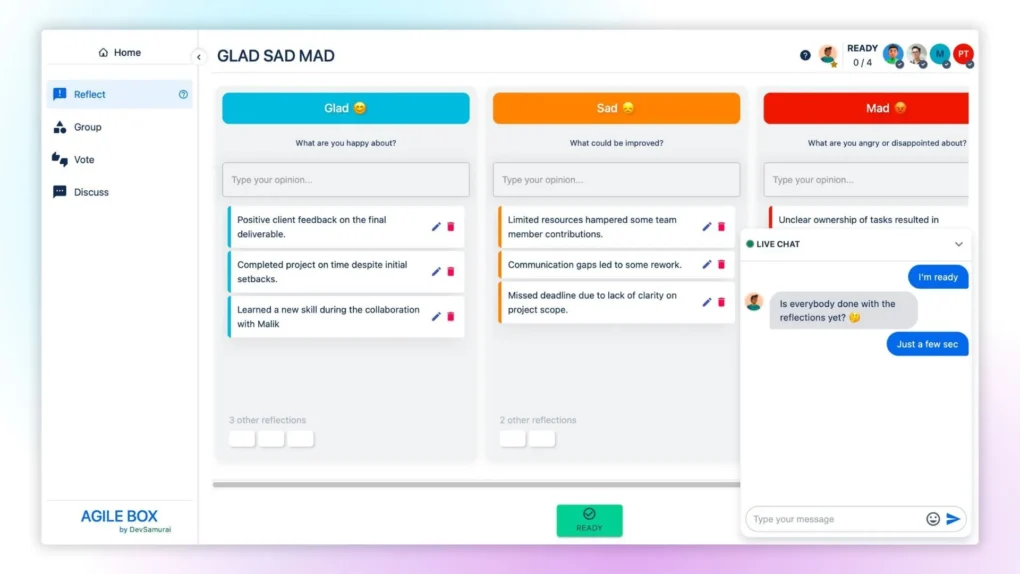 retrospectives for jira