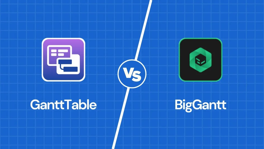 GanttTable vs BigGantt