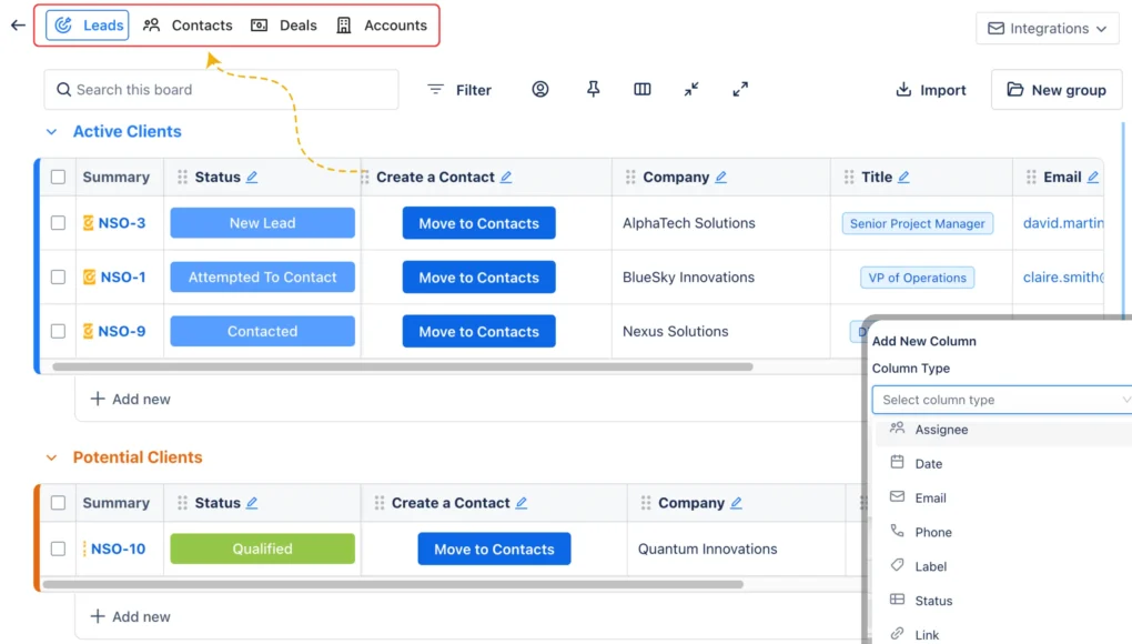 Highlight 1_ Keep Track of Customer Information in One Place