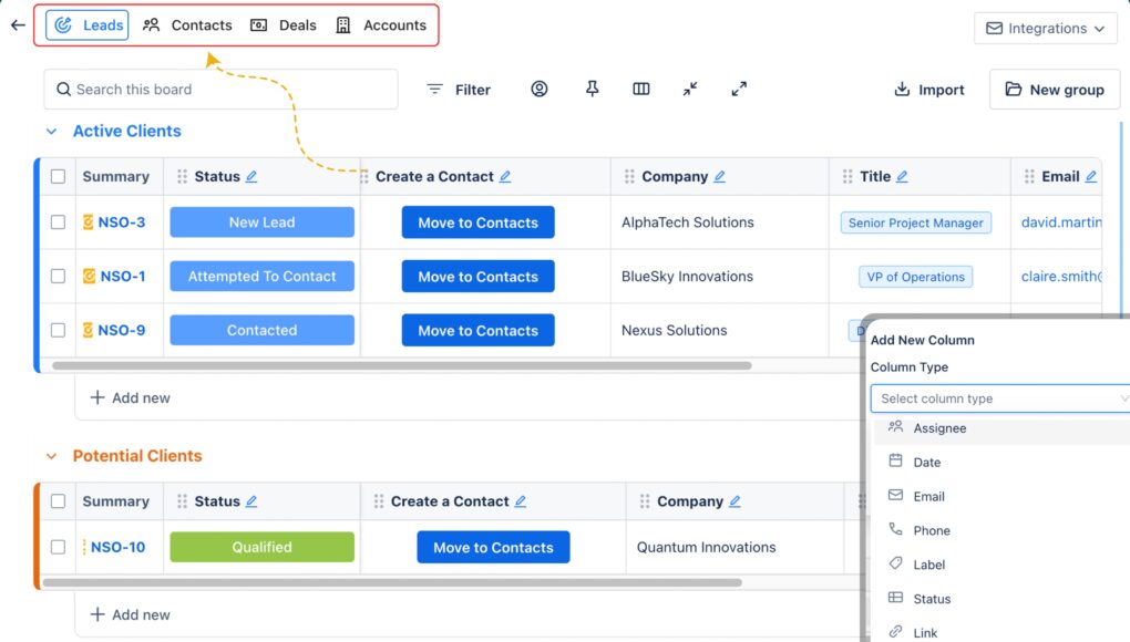 Highlight 1_ Keep Track of Customer Information in One Place