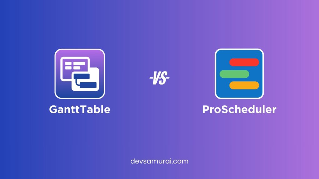 GanttTable vs. ProScheduler: Which planning tool fits you better?