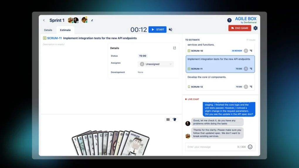 Planning Poker in Jira