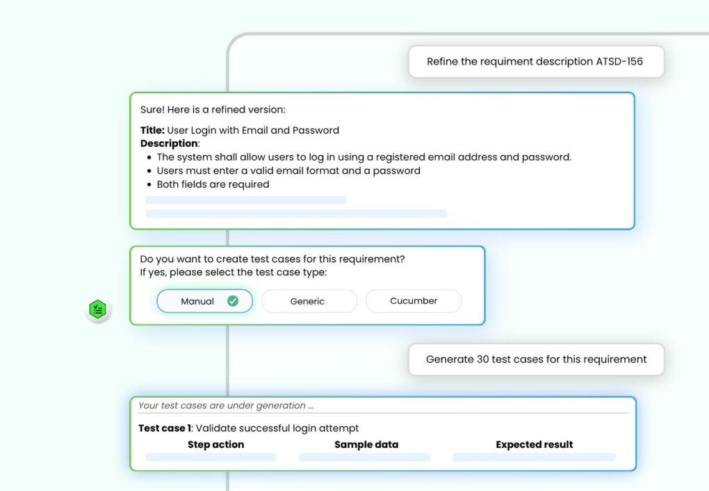 AgileTest Generator feature